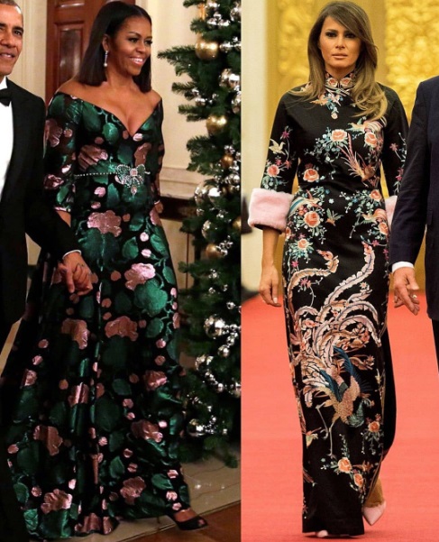 First Lady'lerin benzer kıyafetleri