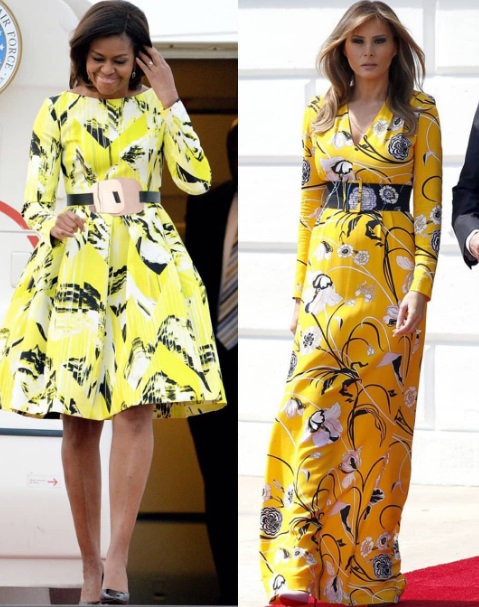 First Lady'lerin benzer kıyafetleri