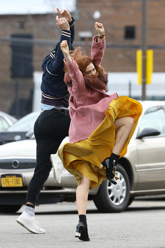 Anne Hathaway'ın Marilyn Monroe dansı
