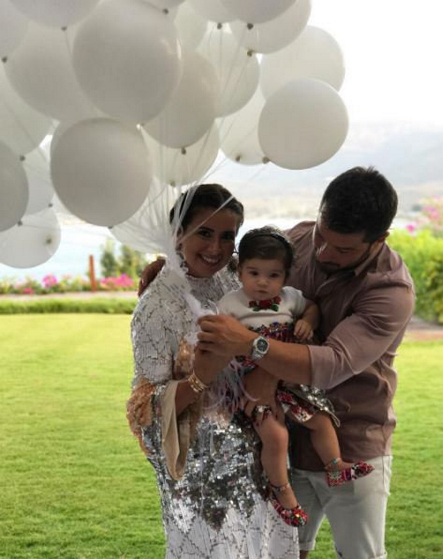 Buse Terim ve ailesi