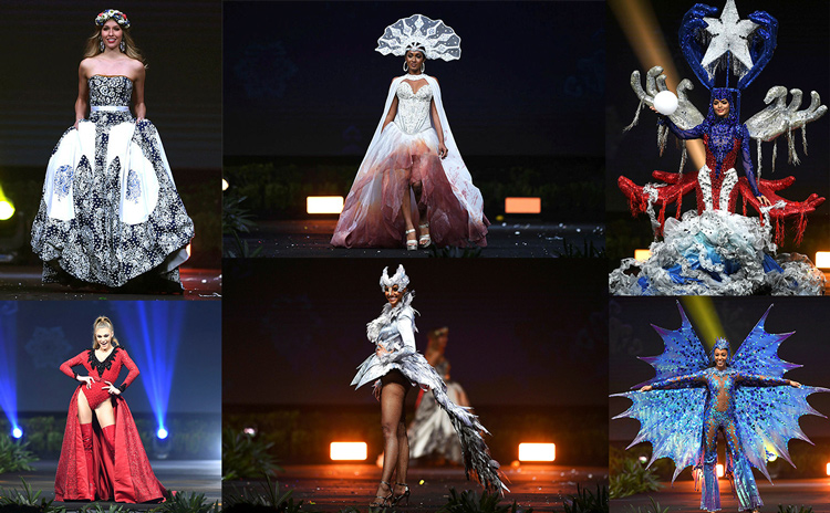 Miss Universe'te ulusal kostümler sergilendi