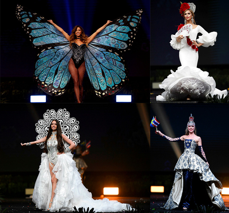 Miss Universe'te ulusal kostümler sergilendi