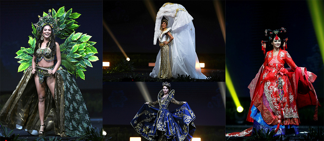 Miss Universe'te ulusal kostümler sergilendi
