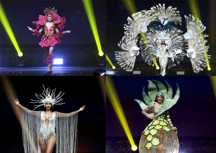 Miss Universe'te ulusal kostümler sergilendi