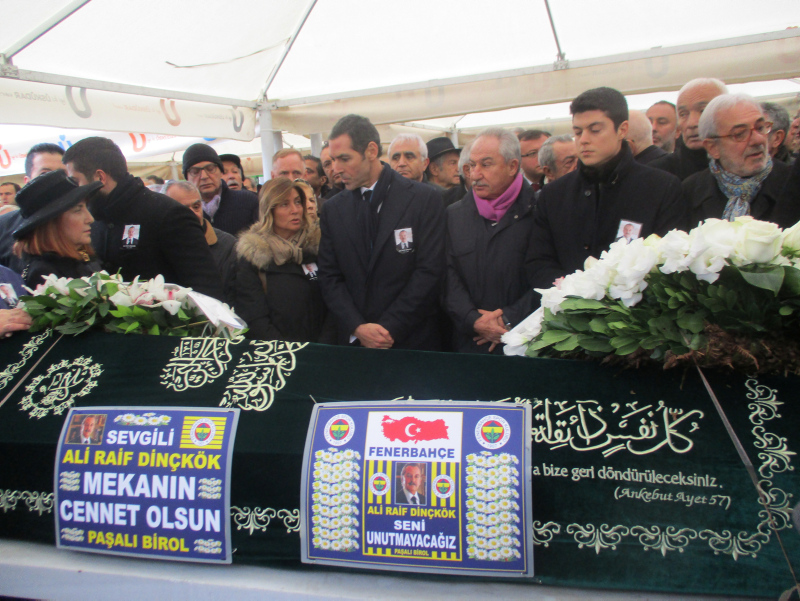 Ali Raif Dinçkök'e veda