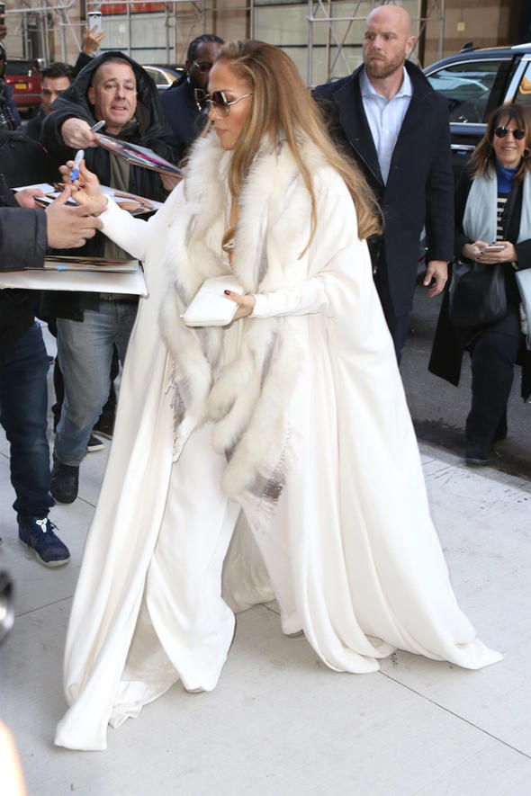 Jennifer Lopez'in kıyafet rekoru