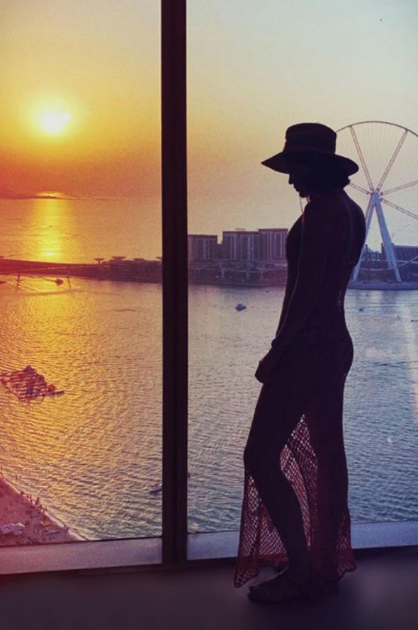 Yılın son günlerine Dubai'de girdiler