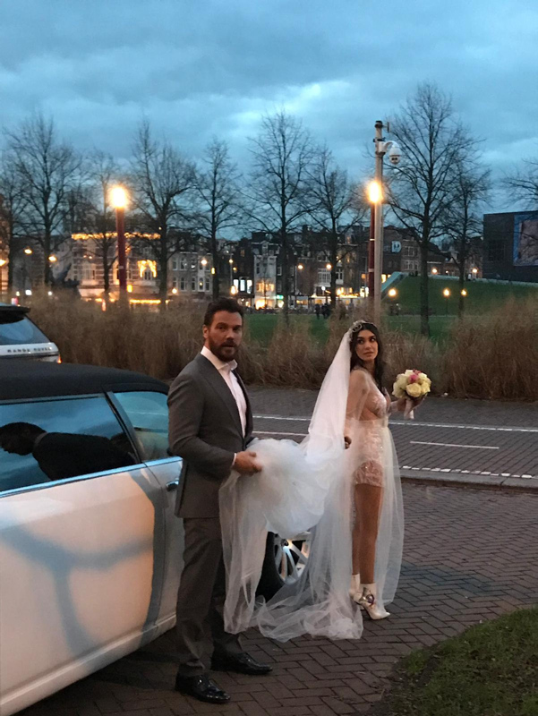 Sinan Akçıl ve Burcu Kıratlı'nın yeni nikah fotoğrafları