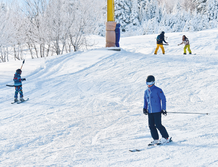 Şer Ailesi'nin kar keyfi