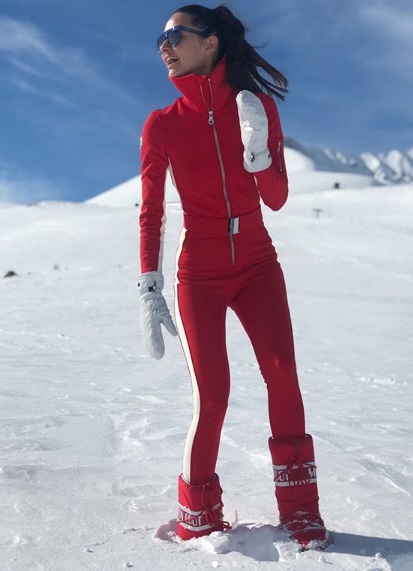 Yasemin Özilhan'ın kayak stili 