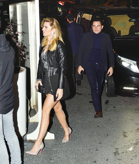 Geceye Arda Turan'ın cipi damga vurdu