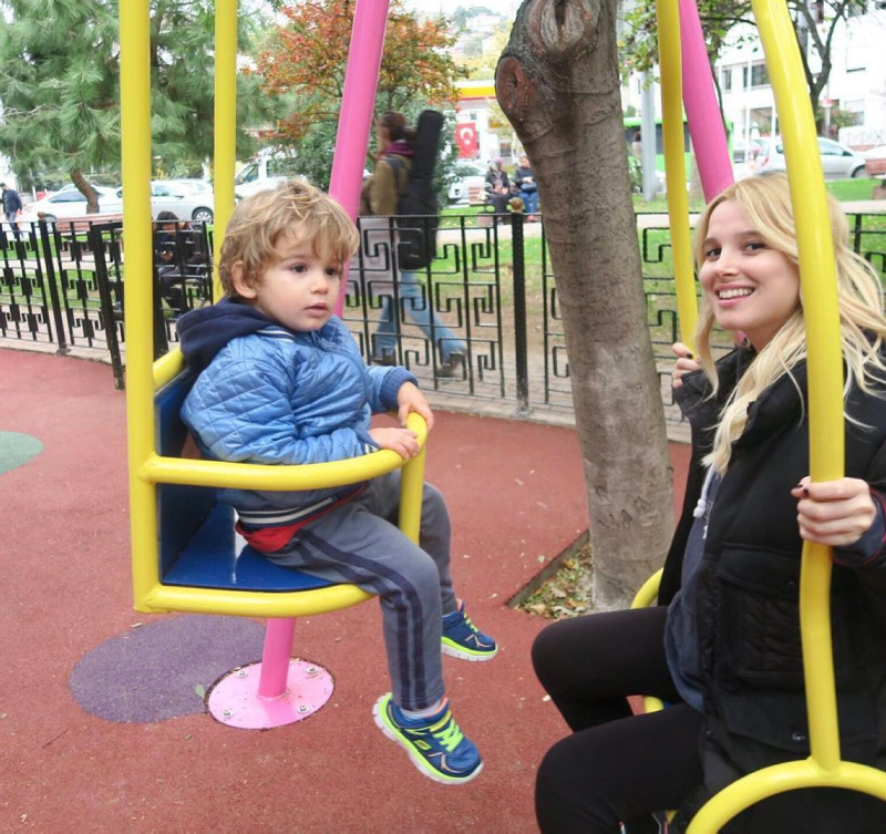 Pınar Sabancı çocuklarına çok düşkün