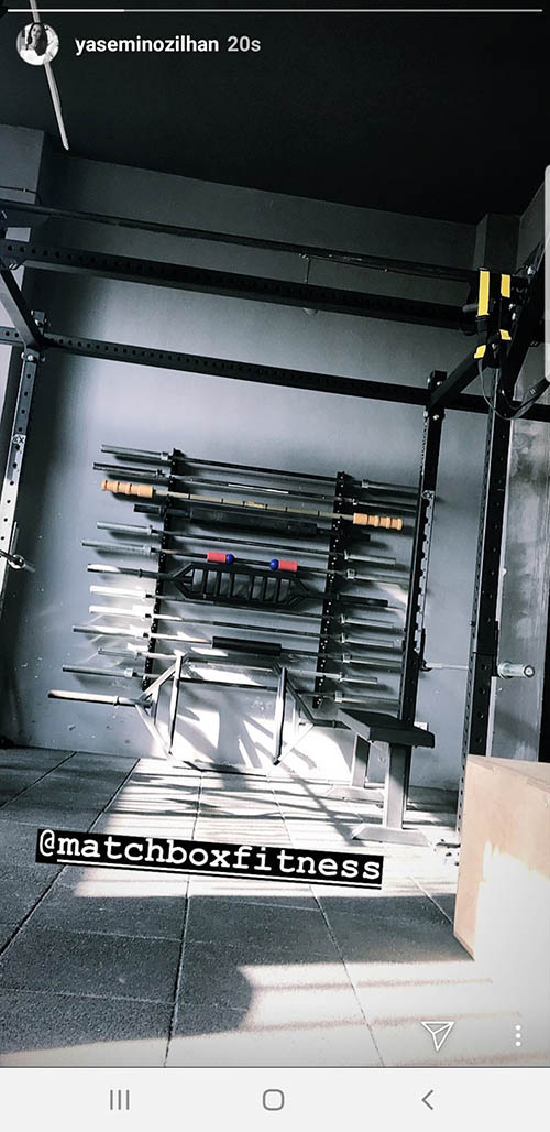 Yasemin Özilhan kusursuz fiziğini spora borçlu