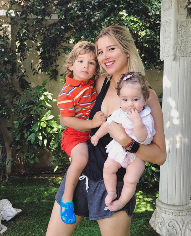 Pınar Sabancı çocuklarına çok düşkün