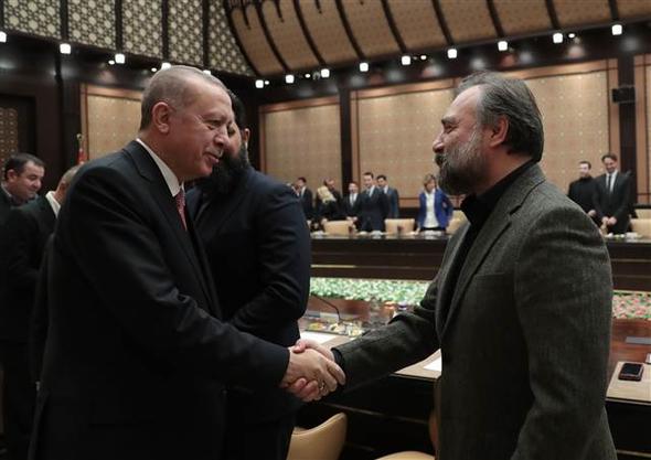 Cumhurbaşkanı Erdoğan sinema sektörü temsilcilerini kabul etti