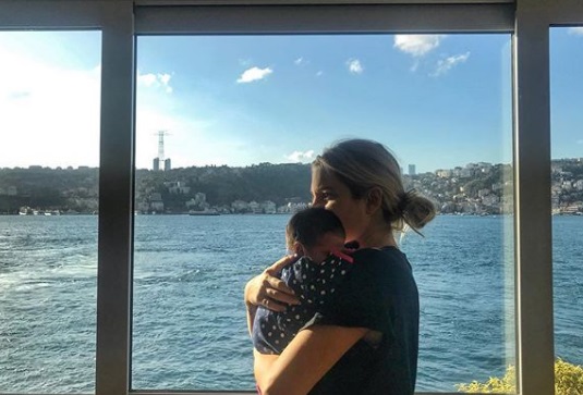 Pınar Sabancı çocuklarına çok düşkün