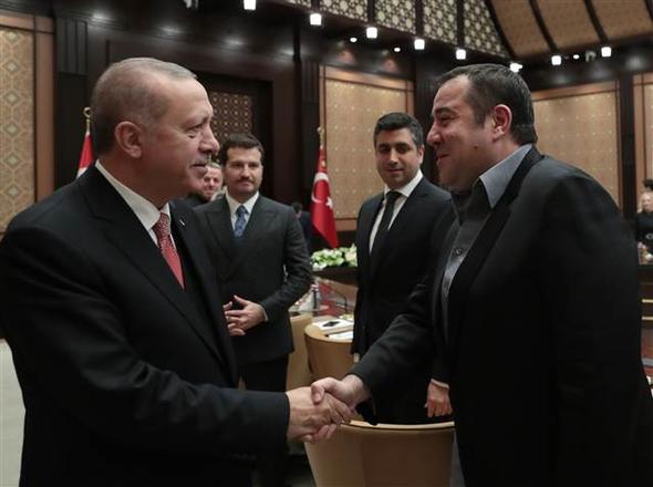 Cumhurbaşkanı Erdoğan sinema sektörü temsilcilerini kabul etti