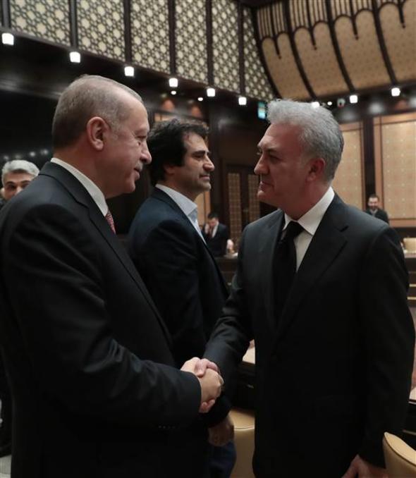 Cumhurbaşkanı Erdoğan sinema sektörü temsilcilerini kabul etti