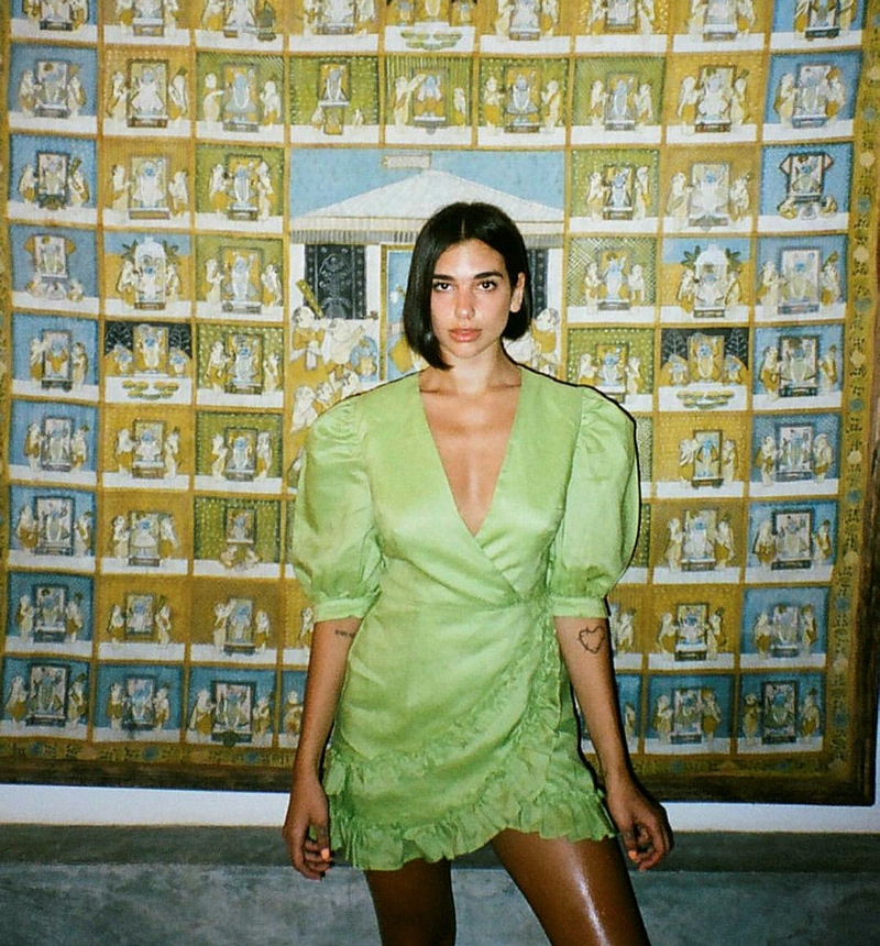 Dua Lipa objektfilere takıldı