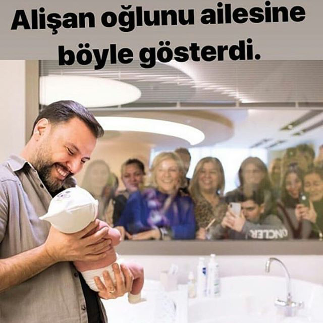 Alişan ve Buse Varol çifti bebeklerine kavuştu