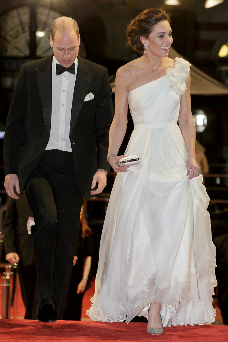 Gala da Kate Middleton şıklığı