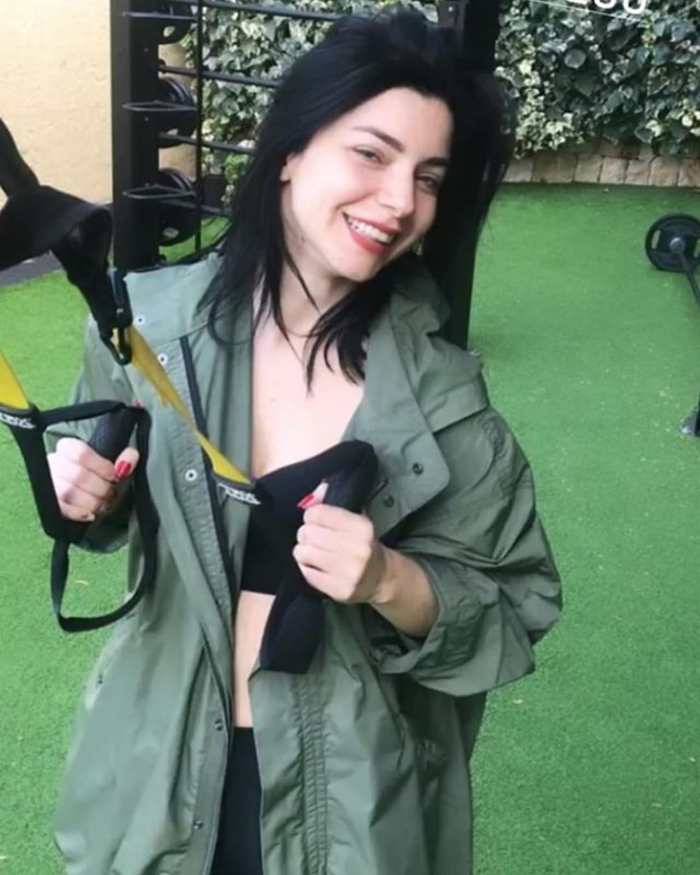 Spor ve doğal stille Merve Boluğur