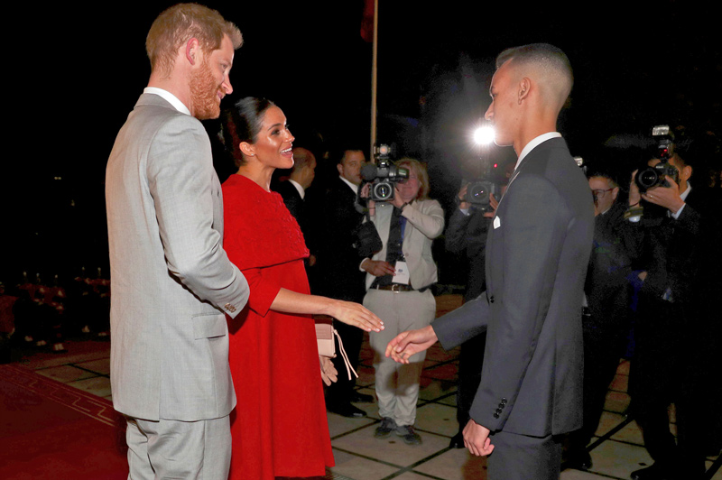 Meghan Markle'in Morocco şıklığı