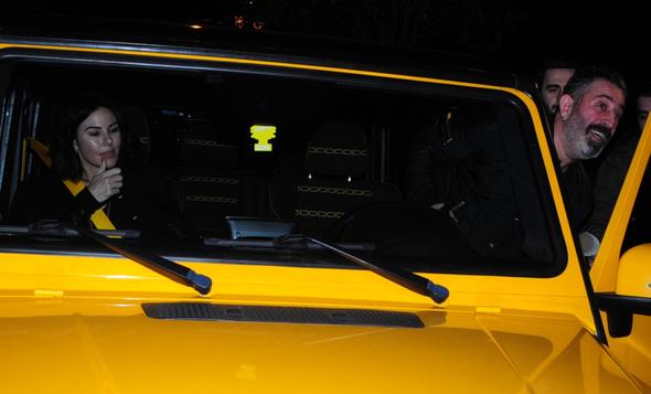 Cem Yılmaz ve Defne Samyeli'nin yemek keyfi