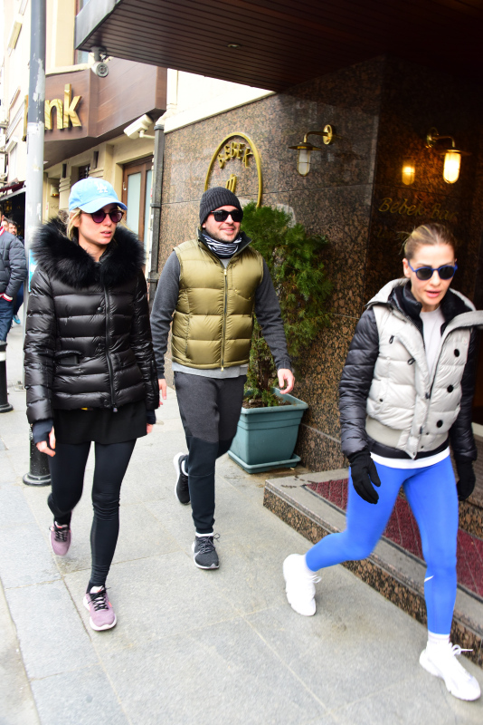 Nazlı Kayı ve Hacı Sabancı St. Moritz'de 