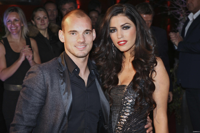 Wesley Sneijder ve Yolanthe Cabau boşanıyor