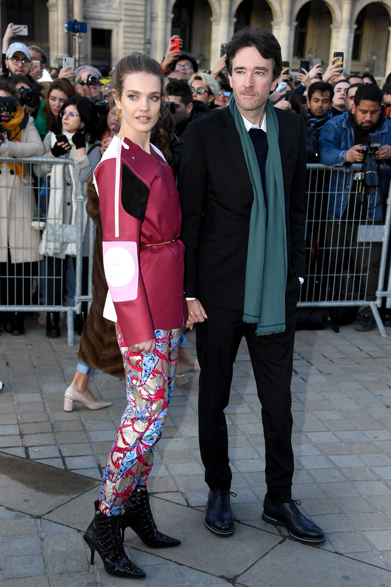 Defile öncesi ünlüler