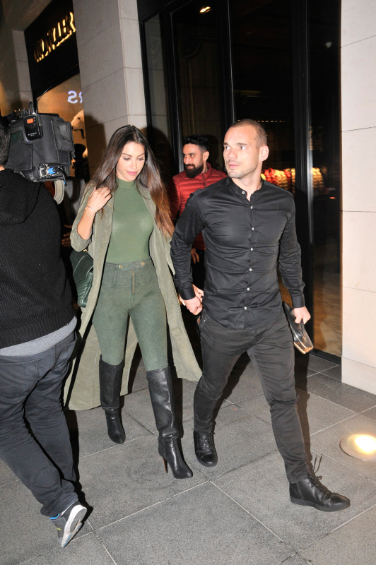 Wesley Sneijder ve Yolanthe Cabau'nun boşanma protokolü tamamlandı
