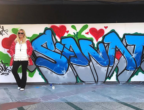 Melda Kosif çocuklarla eğlendi