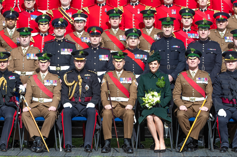 Kate Middleton ile Prens William Aziz Patrick Günü’ne katıldı