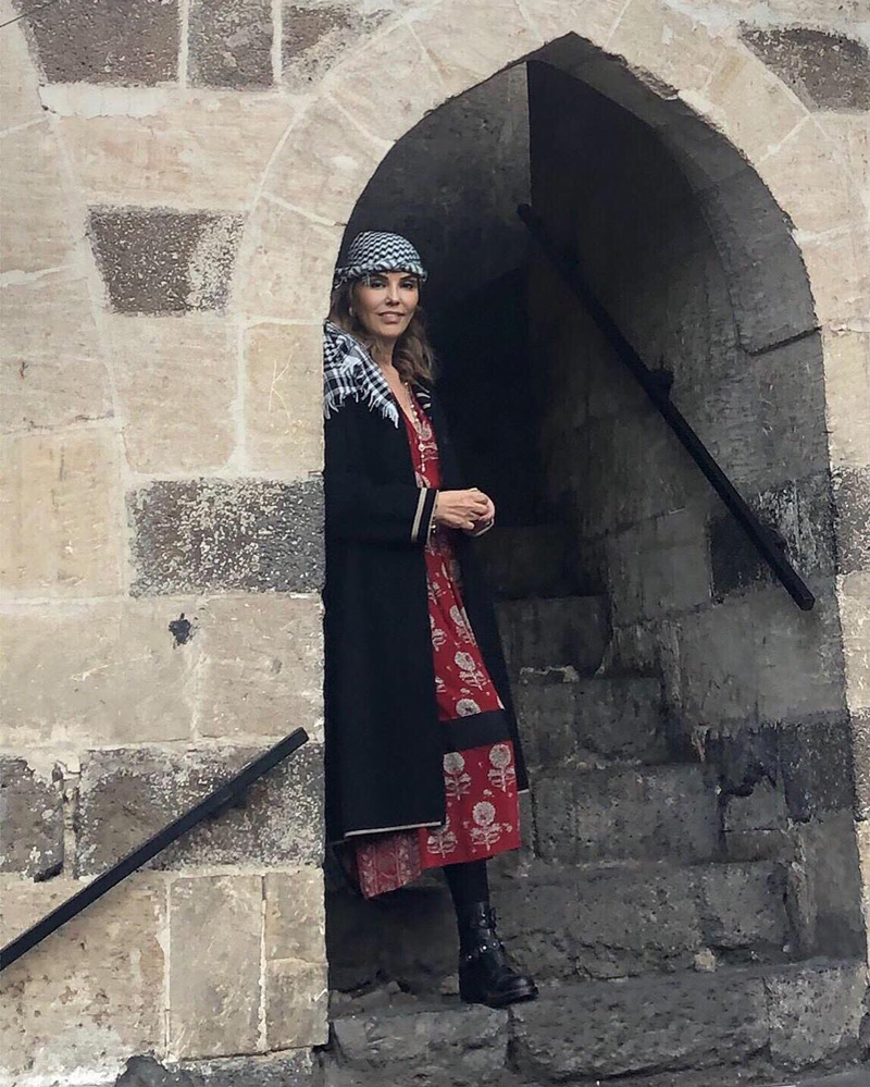 Feryal Gülman dostları ile Şanlıurfa'da