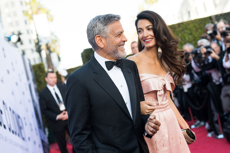  Clooney çiftinin aşk hikayesi beyaz perdeye taşınıyor