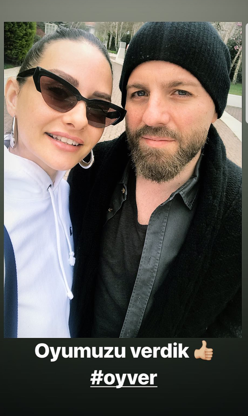 Ünlü isimler sandık başındaydı