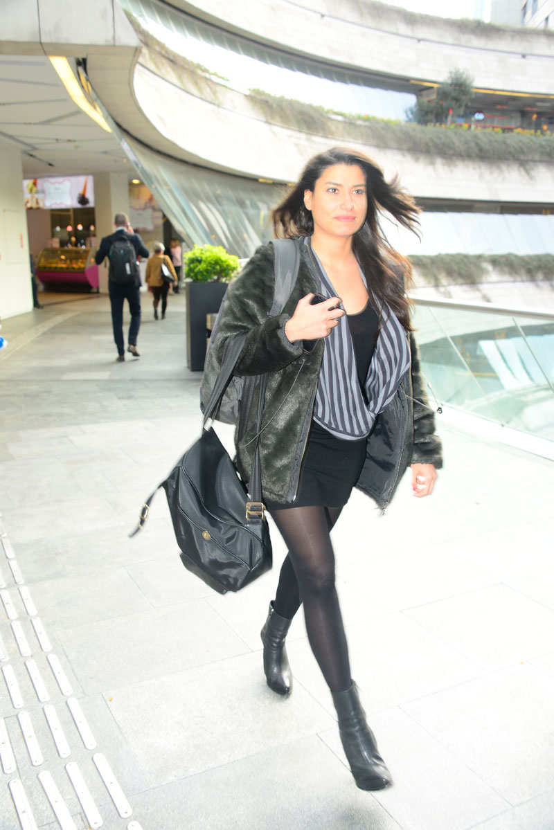 Cemiyet hayatının tanınmış isimleri alışveriş merkezinde