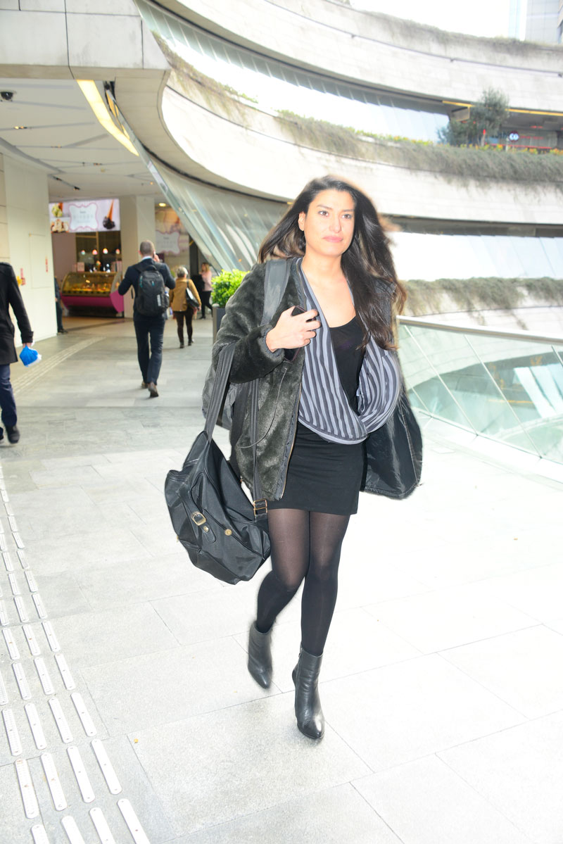 Cemiyet hayatının tanınmış isimleri alışveriş merkezinde