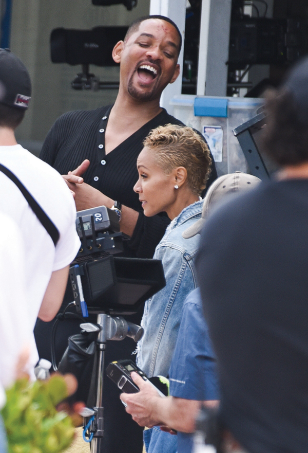 Sokaklar film setine döndü