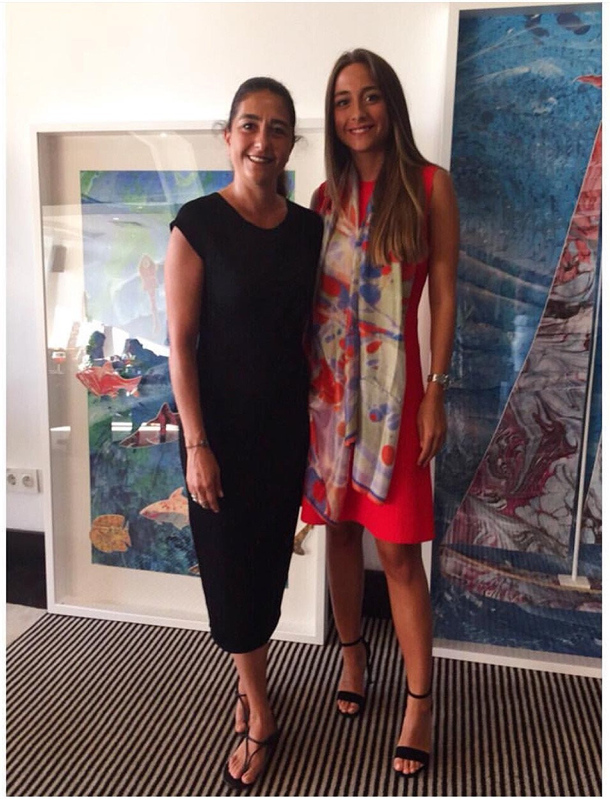 Mina Başaran'ın ailesine minnet tablosu