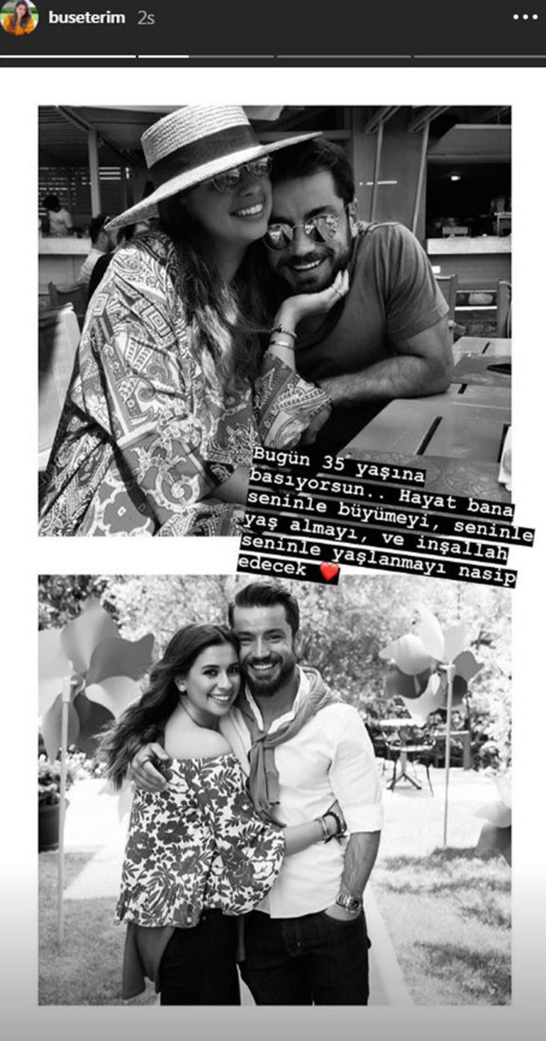 Buse Terim Bahçekapılı, eşinin doğum gününü sosyal medya hesabından kutladı