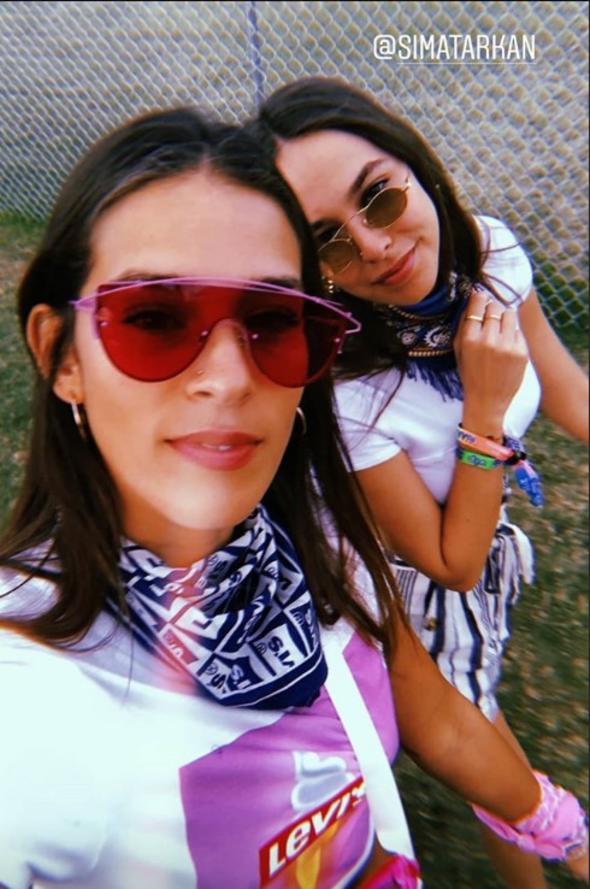 Coachella Festivali'nden renkli kareler