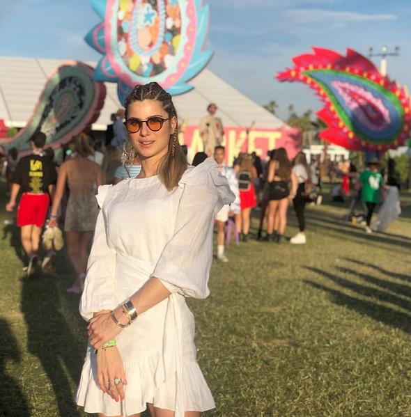 Coachella Festivali'nden renkli kareler