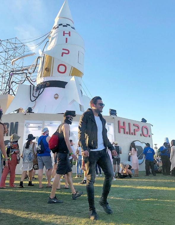 Coachella Festivali'nden renkli kareler