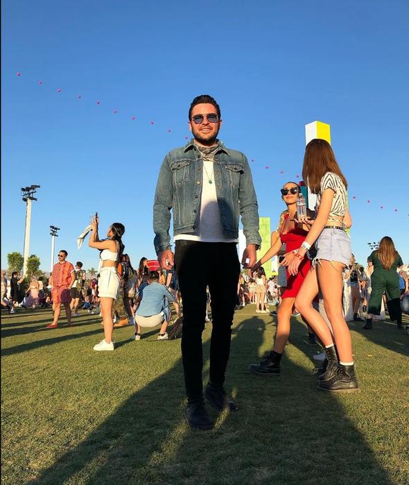 Coachella Festivali'nden renkli kareler
