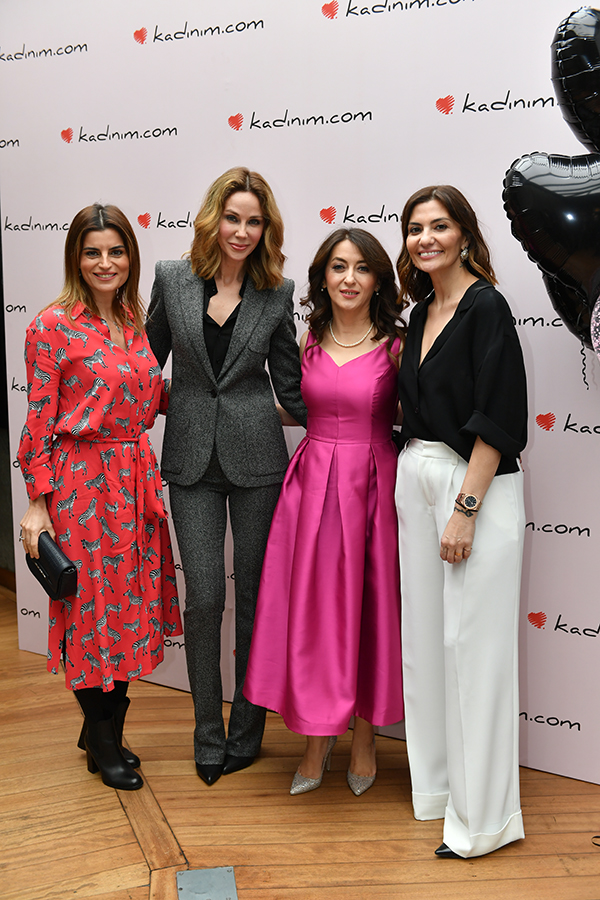 Birbirinden ünlü ve başarılı kadınlar bir araya geldi