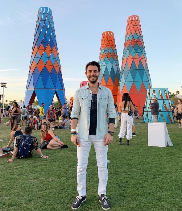 Coachella Festivali'nden renkli kareler