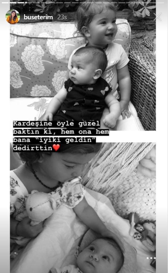 Buse Terim Bahçekapılı'nın kızı Naz 1 yaşına bastı