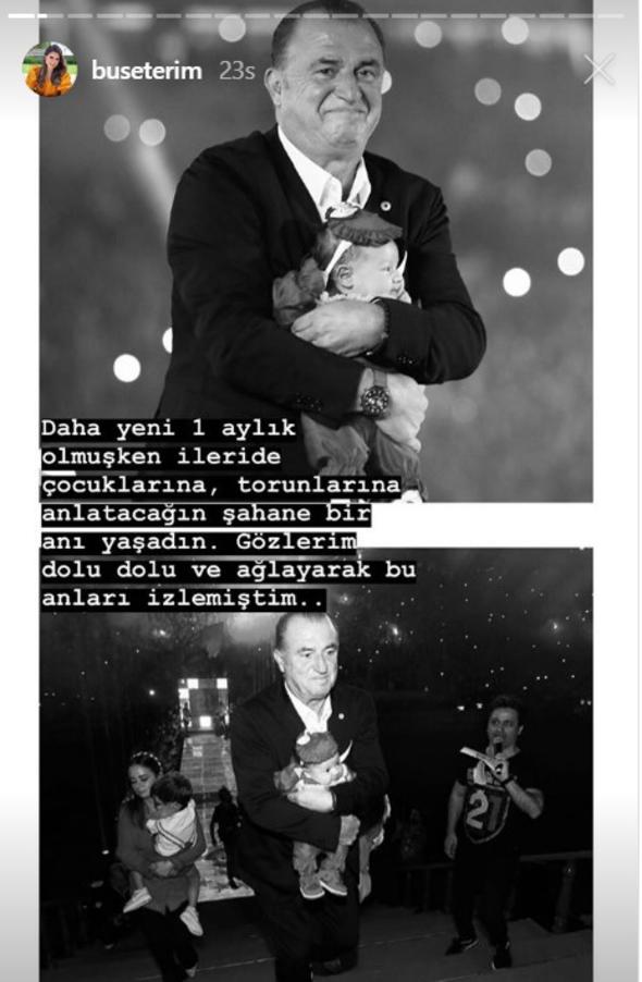 Buse Terim Bahçekapılı'nın kızı Naz 1 yaşına bastı